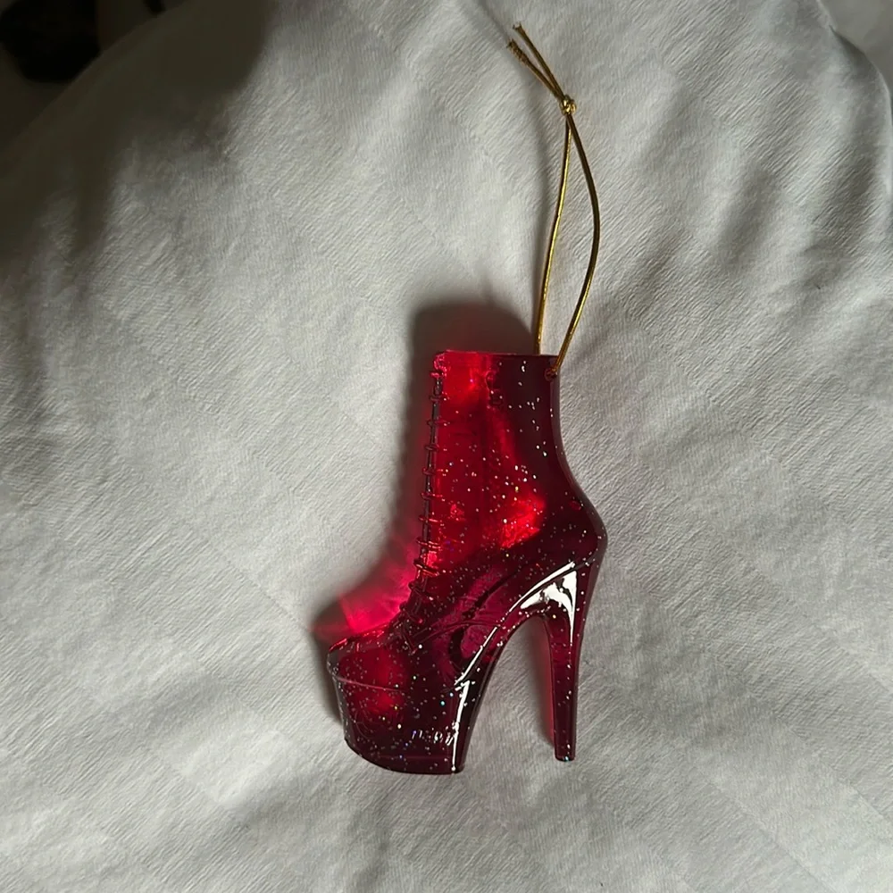 Pleaser Boot Christmas Ornament